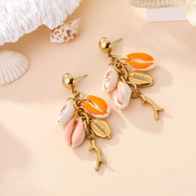 Boucles d'oreilles IRIS ROSE