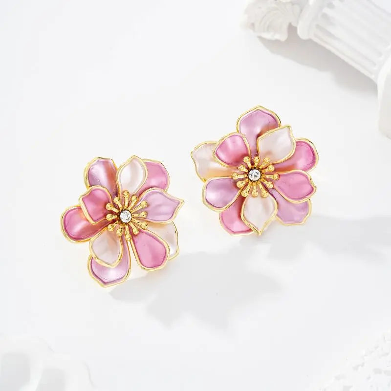 Boucles d'oreilles LAUREL ROSE