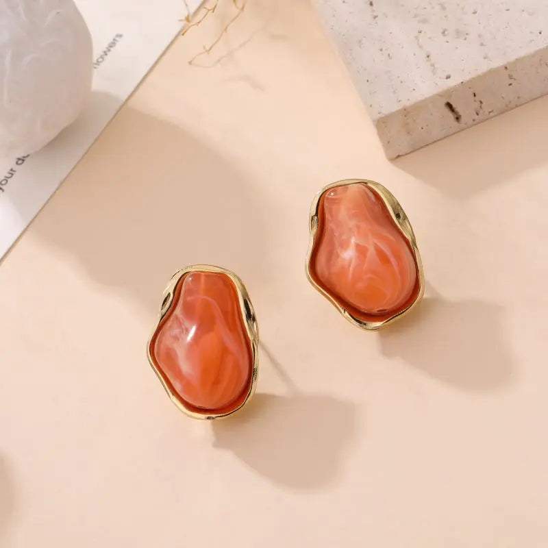 Boucles d'oreilles HANNA ORANGE