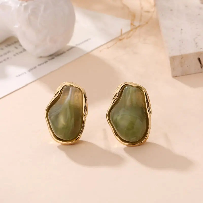 Boucles d'oreilles HANNA VERT
