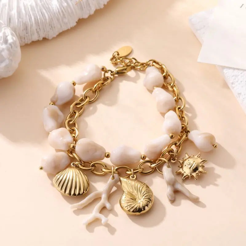 BRACELET VIRGINIE beige