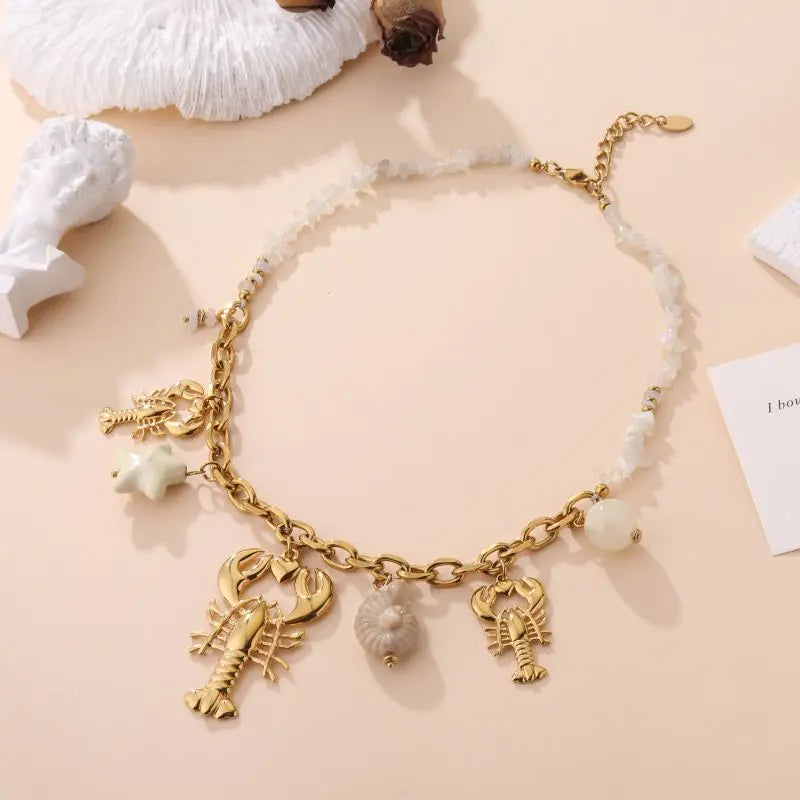 Collier AVA BLANC