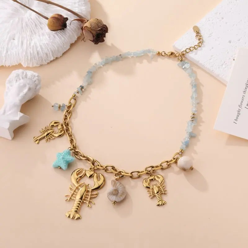 Collier AVA BLEU