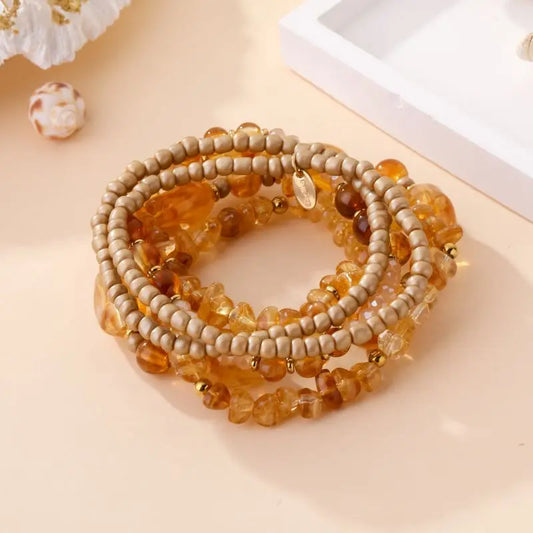 BRACELETS NORA BEIGE