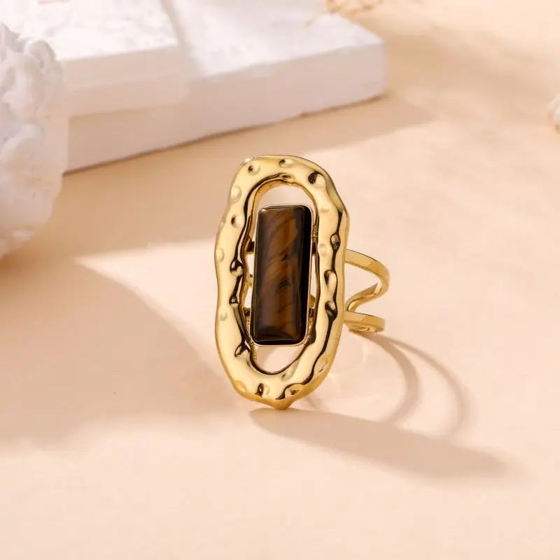 BAGUE ADRIANA MARRON