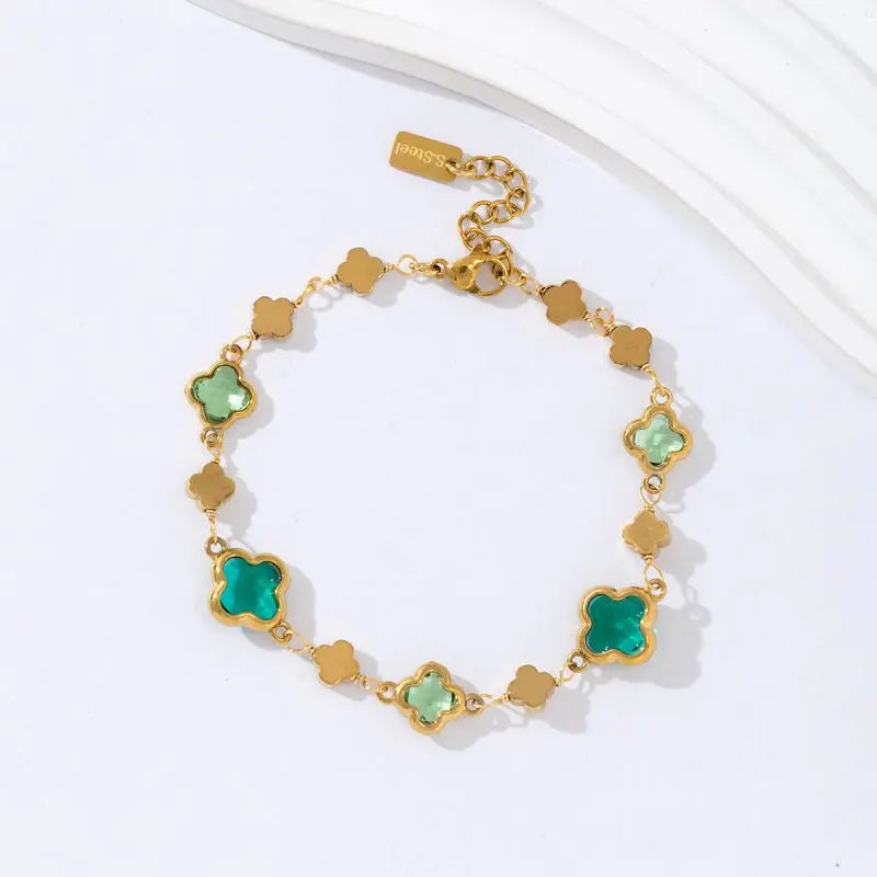 BRACELET LEANA VERT