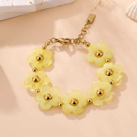 BRACELET MARIA JAUNE