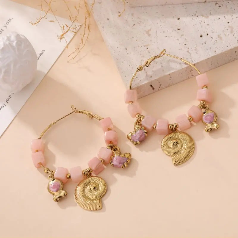 Boucles d'oreilles TARA ROSE