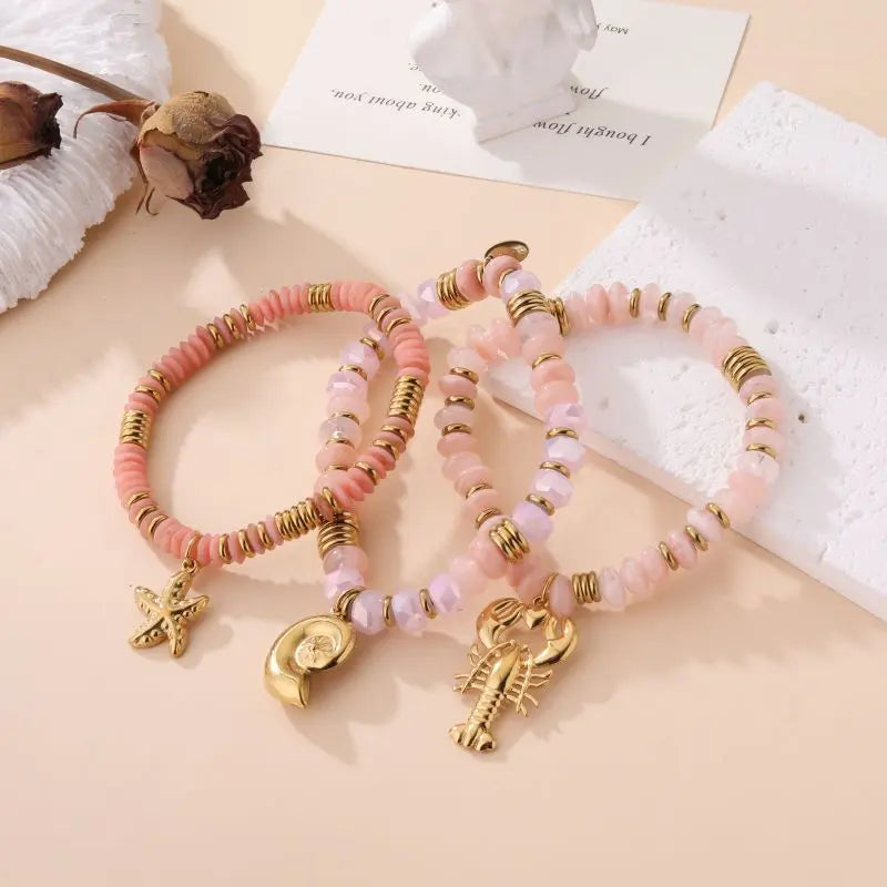 BRACELETS (3) MAYA ROSE