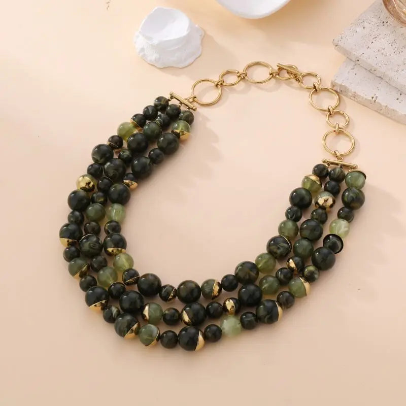 COLLIER BELLA VERT