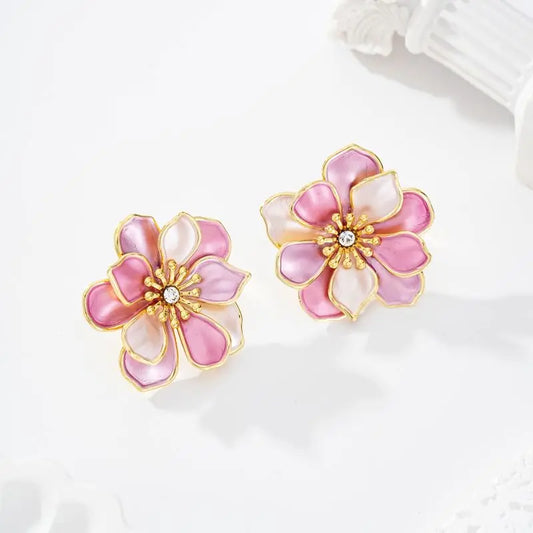 Boucles d'oreilles LAUREL ROSE