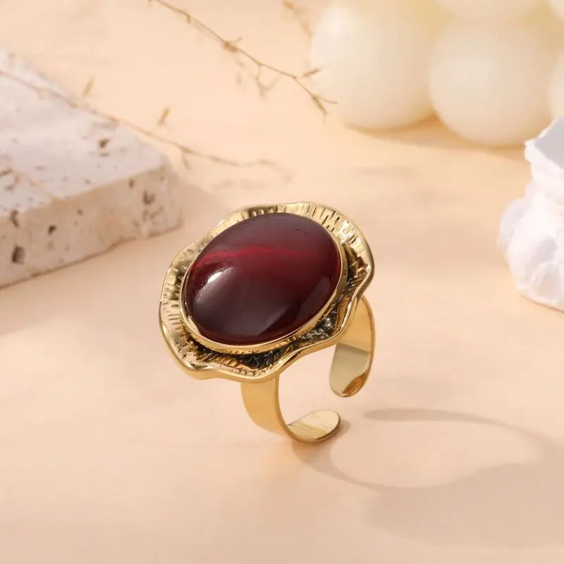 BAGUE SUZY ROUGE