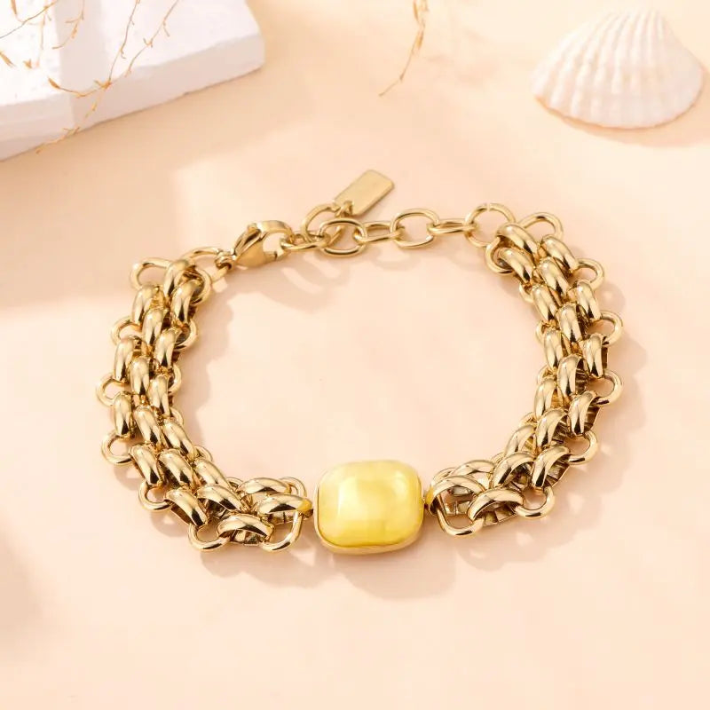 BRACELET AVA JAUNE