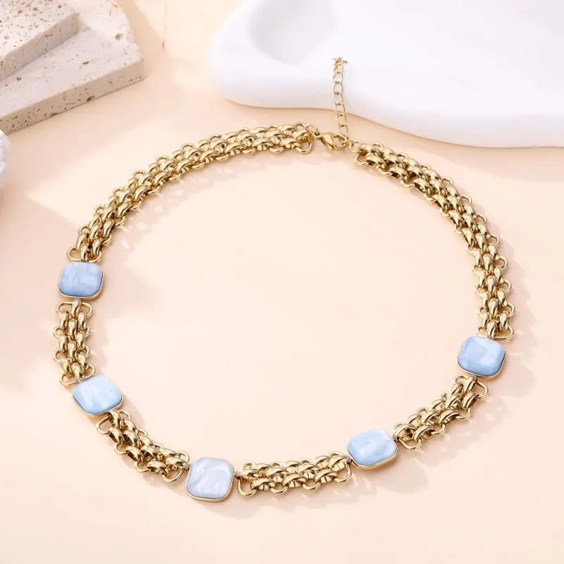 Collier OXANNE BLEU