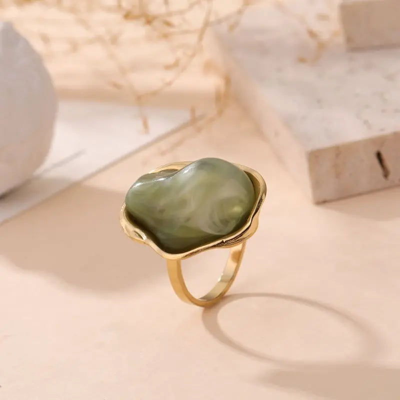 BAGUE ZELYA VERTE