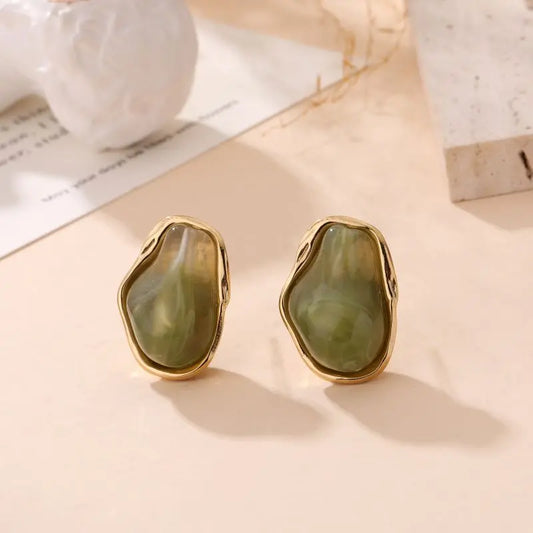 Boucles d'oreilles HANNA VERT