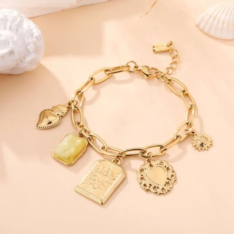 BRACELET LOVELY JAUNE