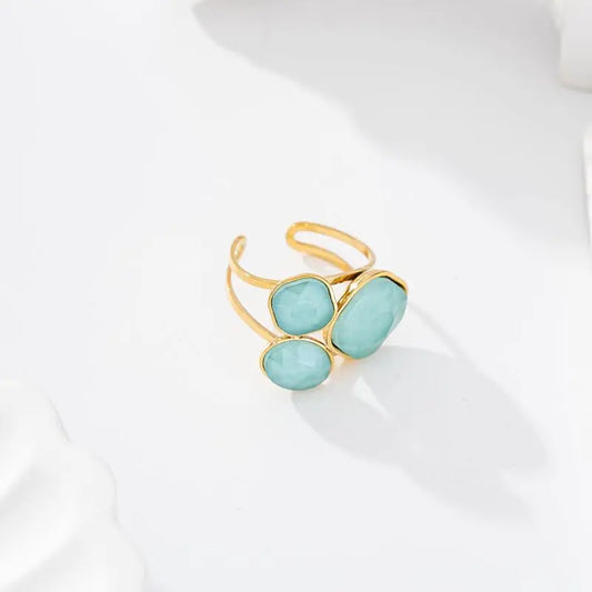 BAGUE BELLA VERT