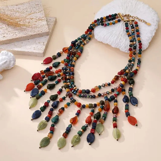 Collier LEEWANE multicouleur
