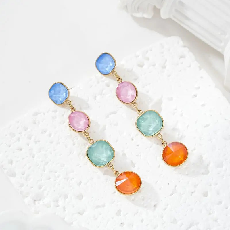 Boucles d'oreilles MULTI-COULEUR