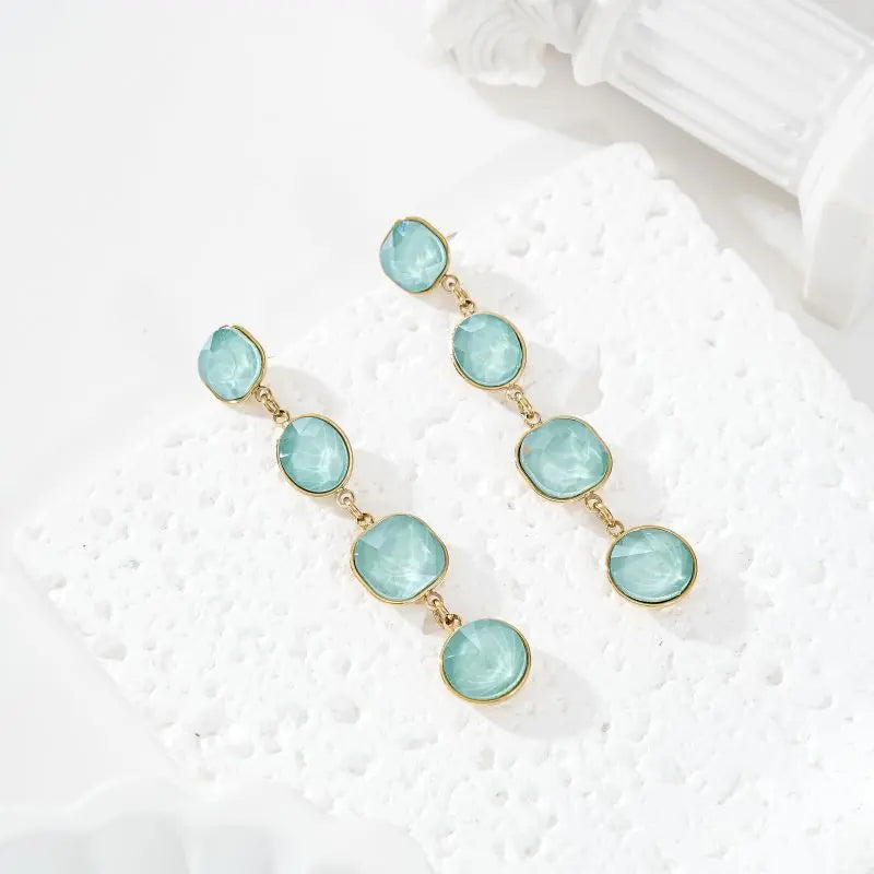 Boucles d'oreilles NAYLA VERT