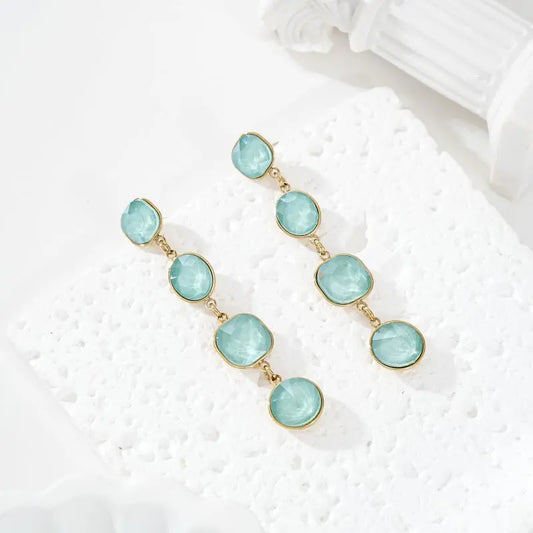 Boucles d'oreilles NAYLA VERT
