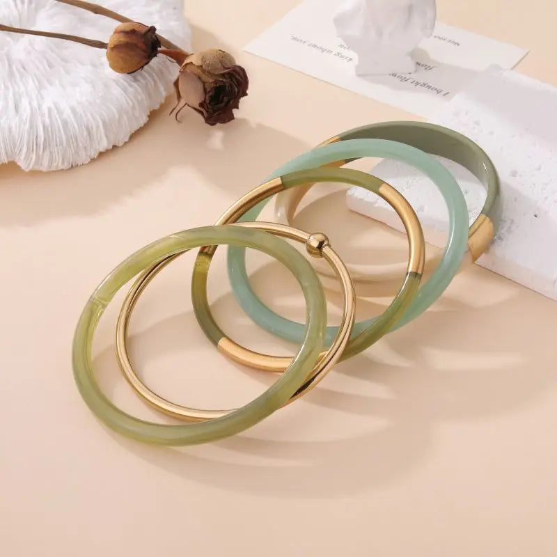 BRACELETS (5) SARAH VERT