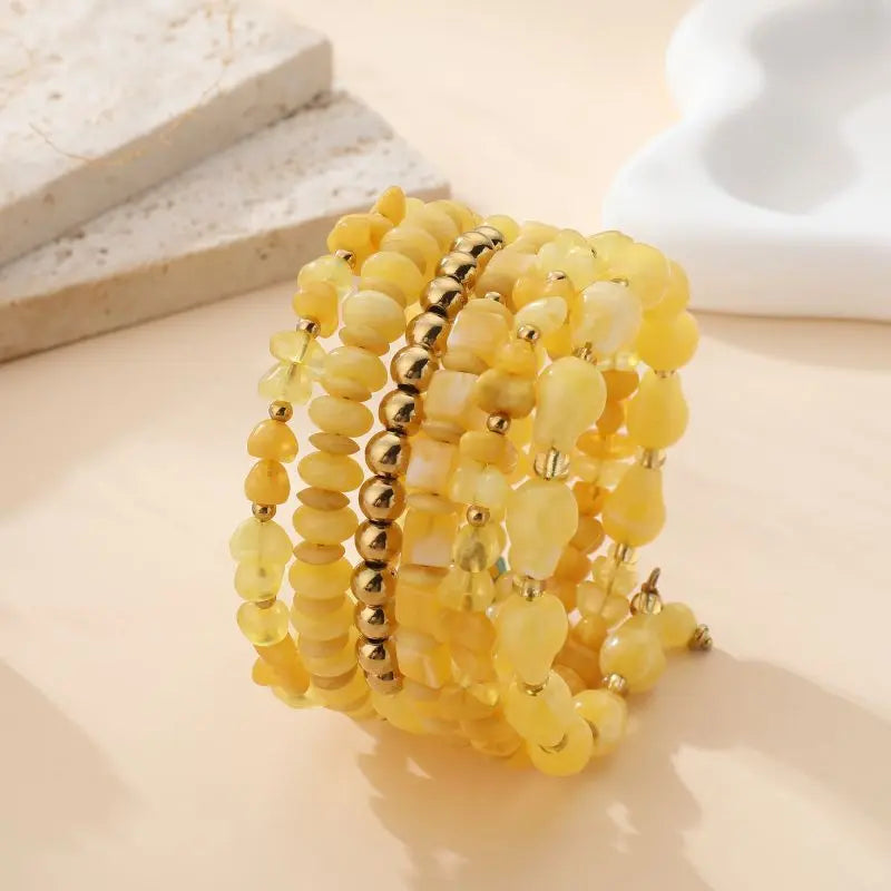 Bracelet BELINDA JAUNE