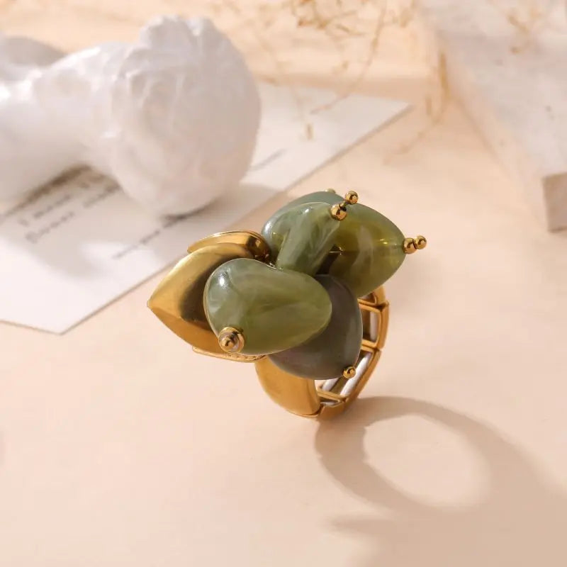 BAGUE MILA VERTE