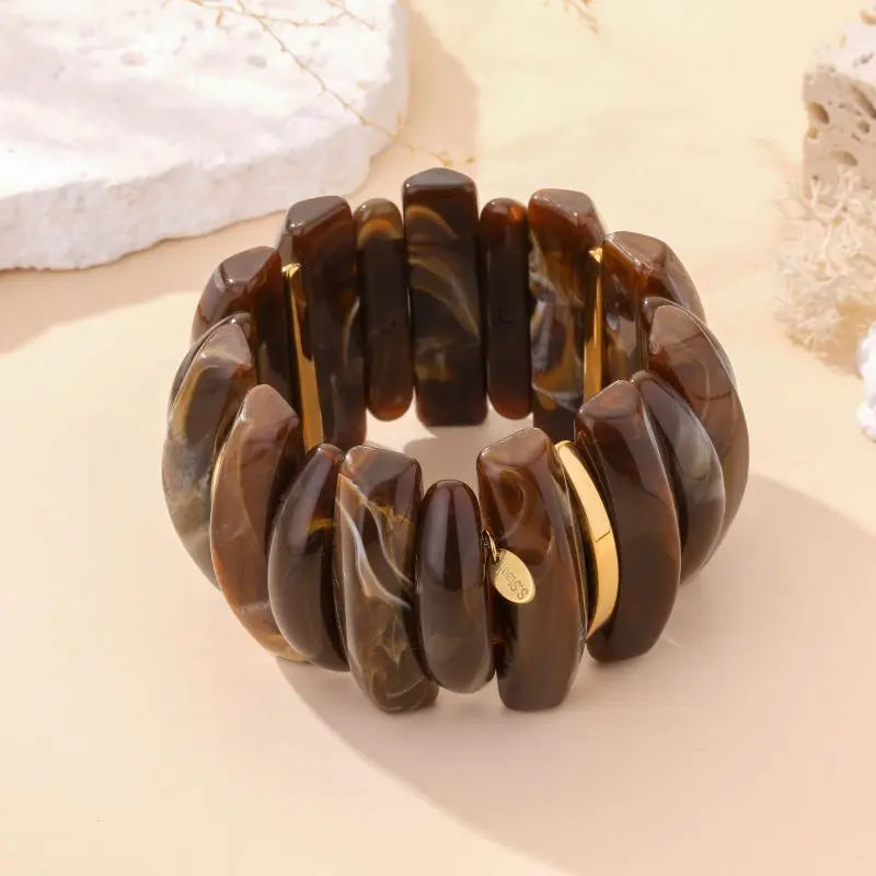 BRACELET LANA MARRON