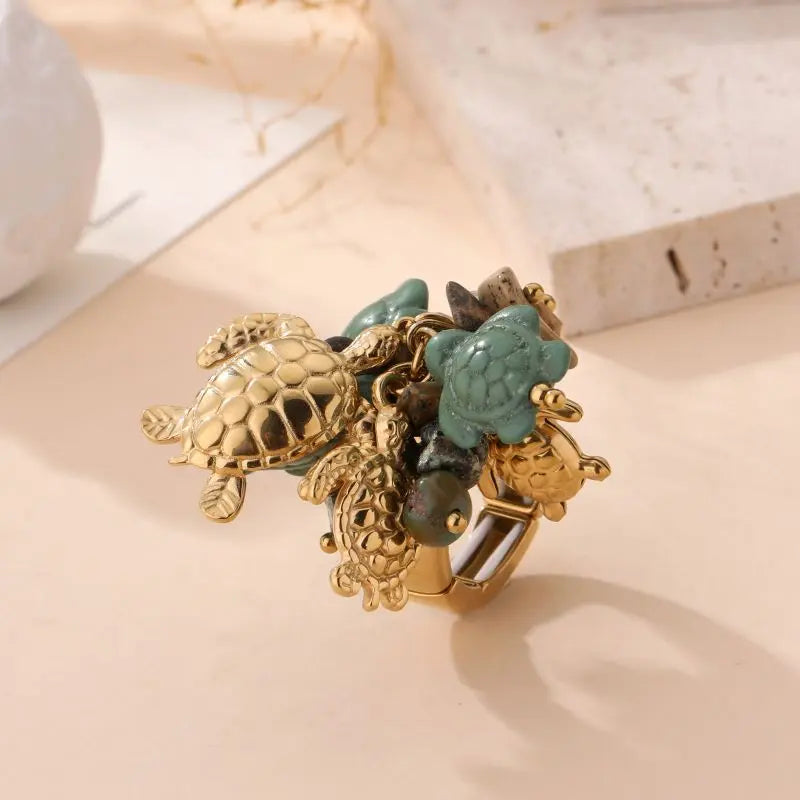 BAGUE NINA VERTE