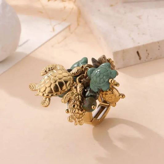 BAGUE NINA VERTE