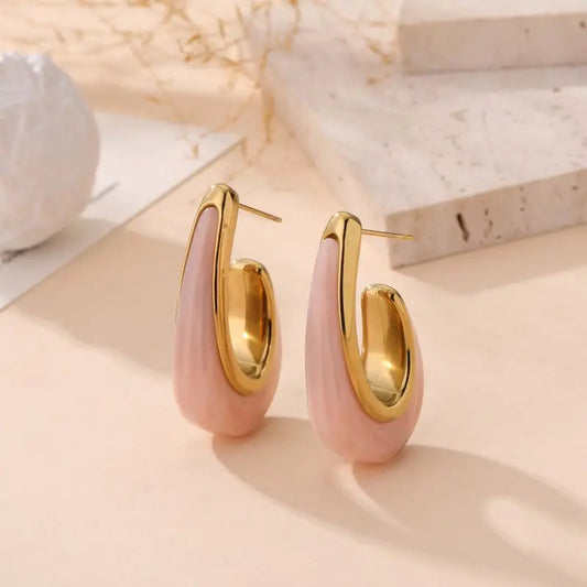 Boucles d'oreilles MANAL ROSE