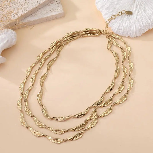 Collier multi-rang TRIPLE COEUR