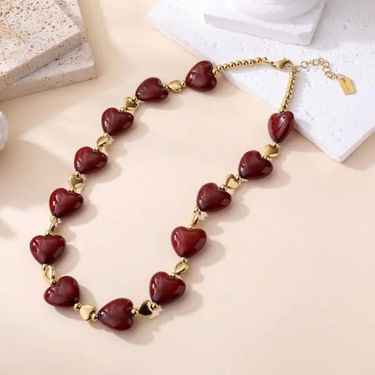 Collier AREMIS ROUGE