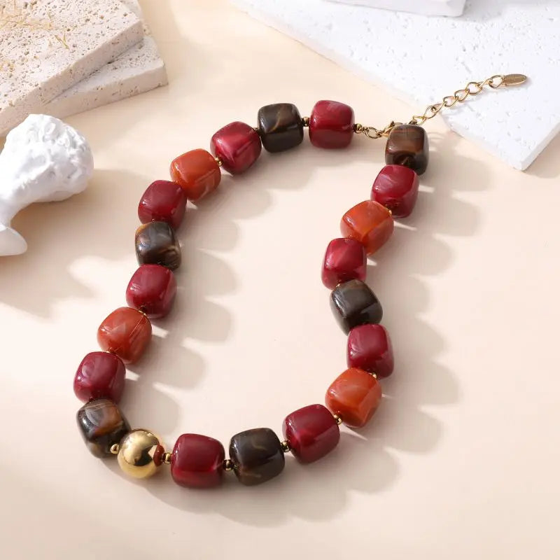 Collier LAURINE 5 COLORIS DISPONIBLE