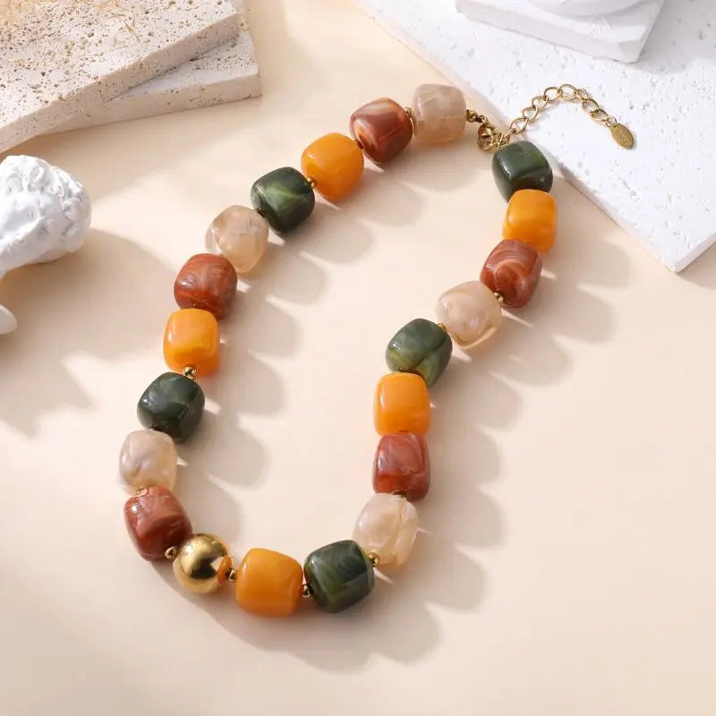 Collier LAURINE 5 COLORIS DISPONIBLE
