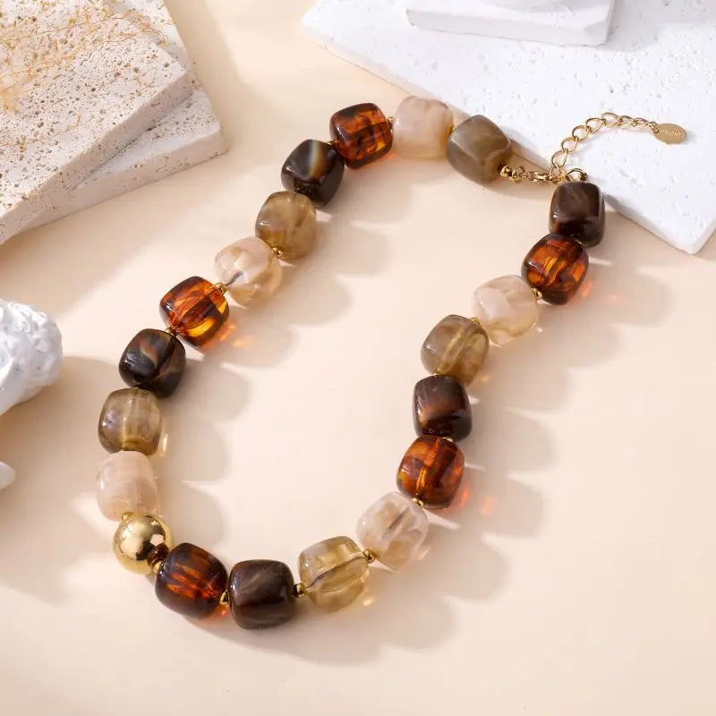 Collier LAURINE 5 COLORIS DISPONIBLE
