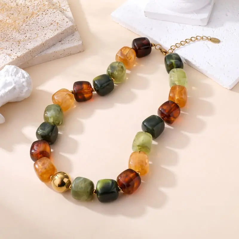 Collier LAURINE 5 COLORIS DISPONIBLE