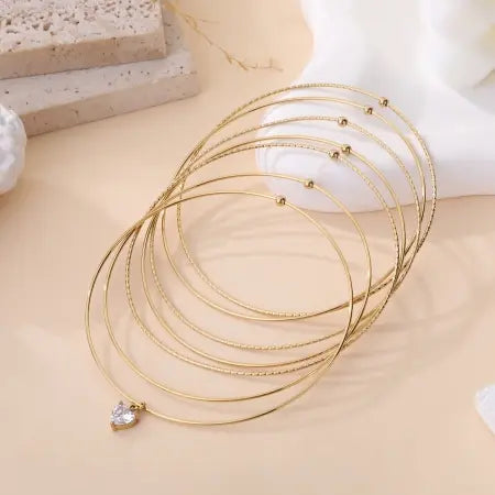 LOT DE 7 BRACELETS AMAL