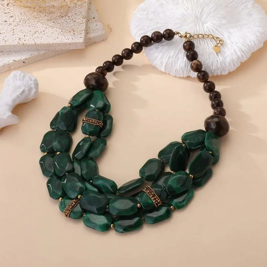 Collier JENNAH vert