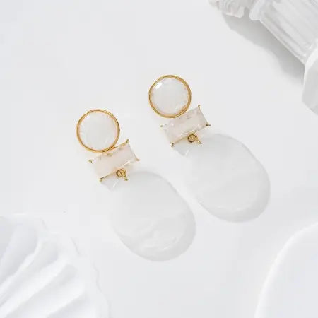 Boucles d'oreilles BLANCA